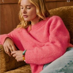 Sézane Amiel Jumper in Summer Pink